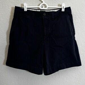 J. Crew Men's Dark Navy Flat Front Shorts